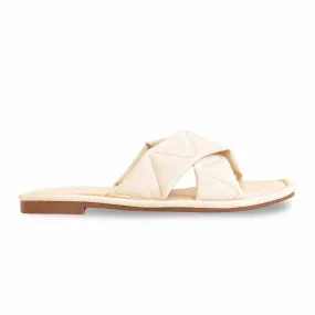 Beige Formal Slipper FR8352 Nuk Slippers