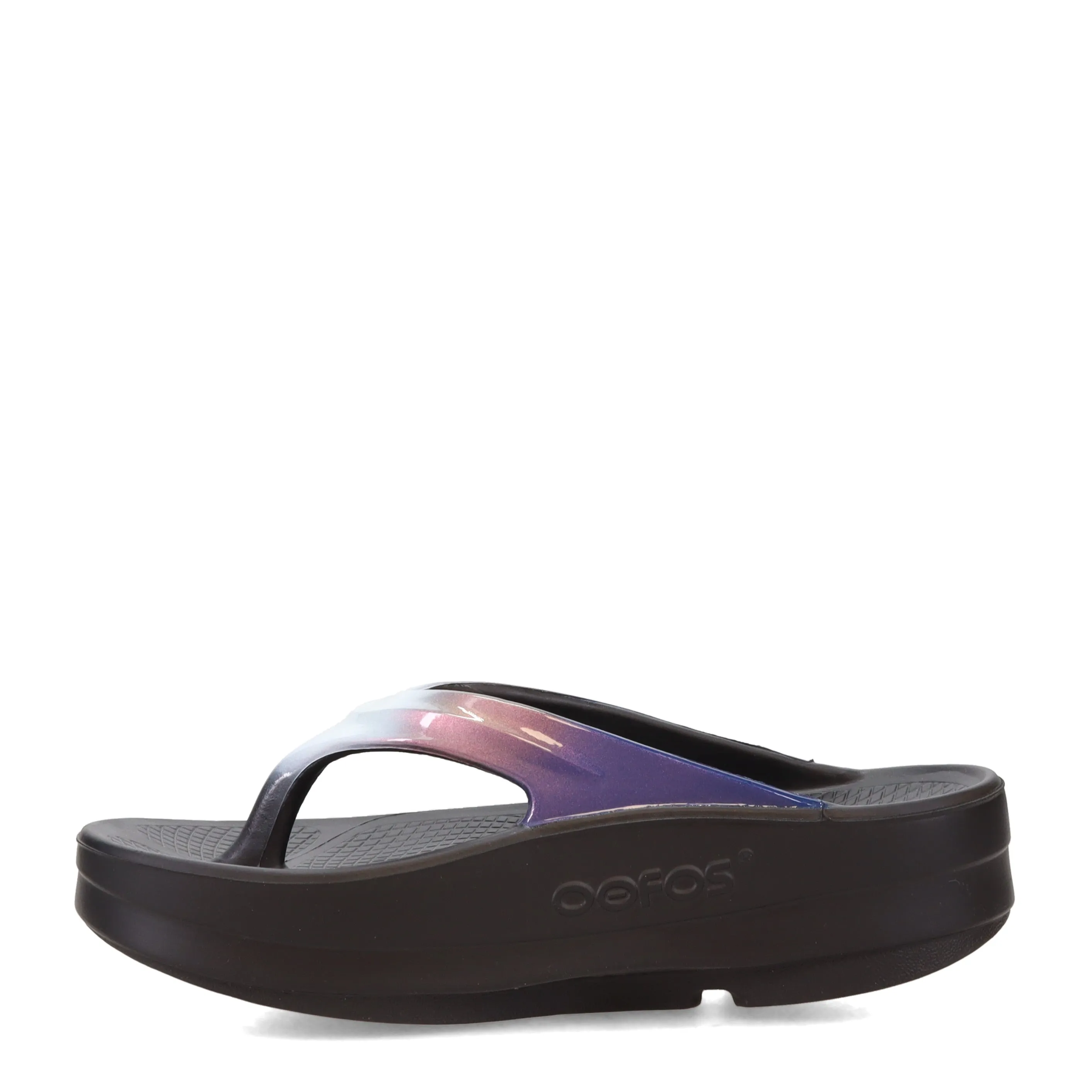 Women's Oofos, OOmega OOlala Luxe Sandal Minimal Weight Cut Outs