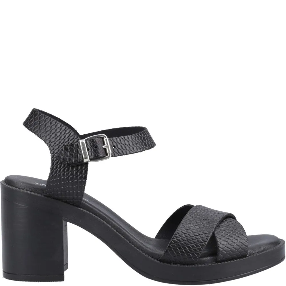 Hush Puppies Georgia Party Heel Sleek Casual Shoes