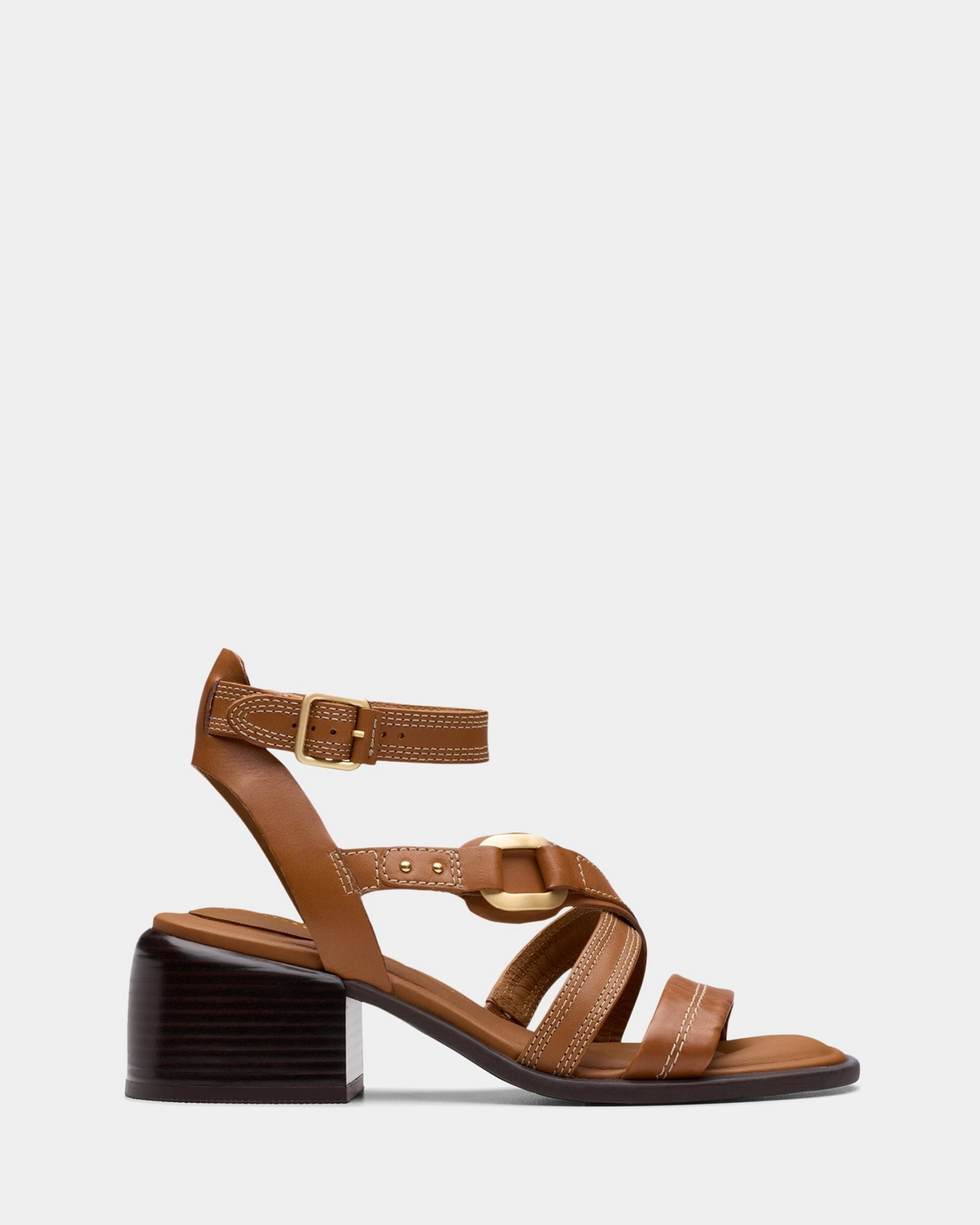 Morwyn Strap Tan Leather Relaxed Footwear Outdoor Comfort