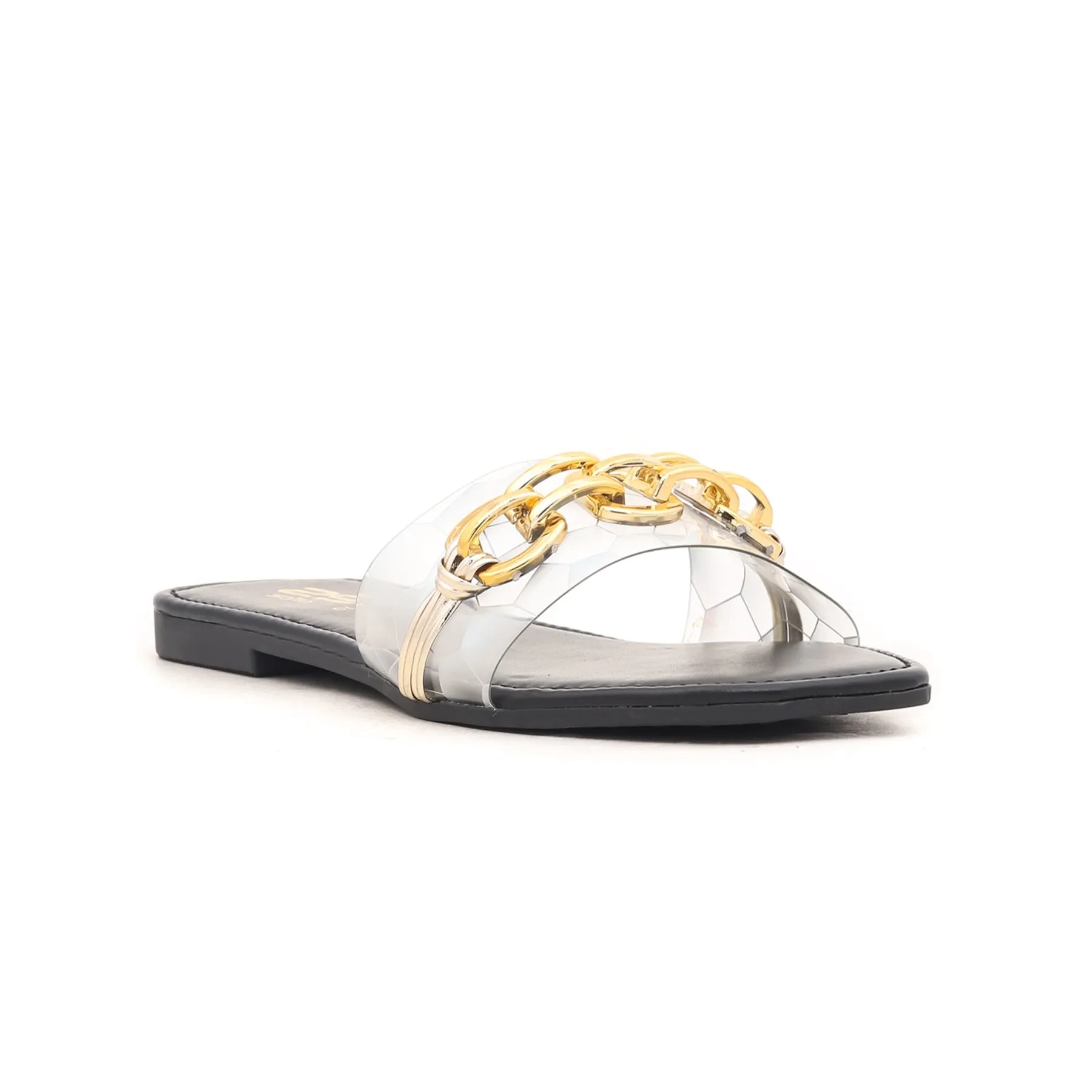 Funny Slppers Black Casual Slipper CL1217