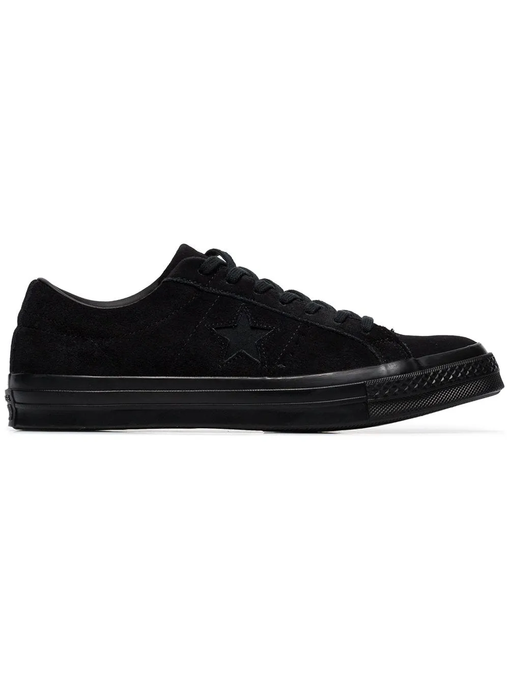 black One Star suede sneakers Asics Shoe Sales