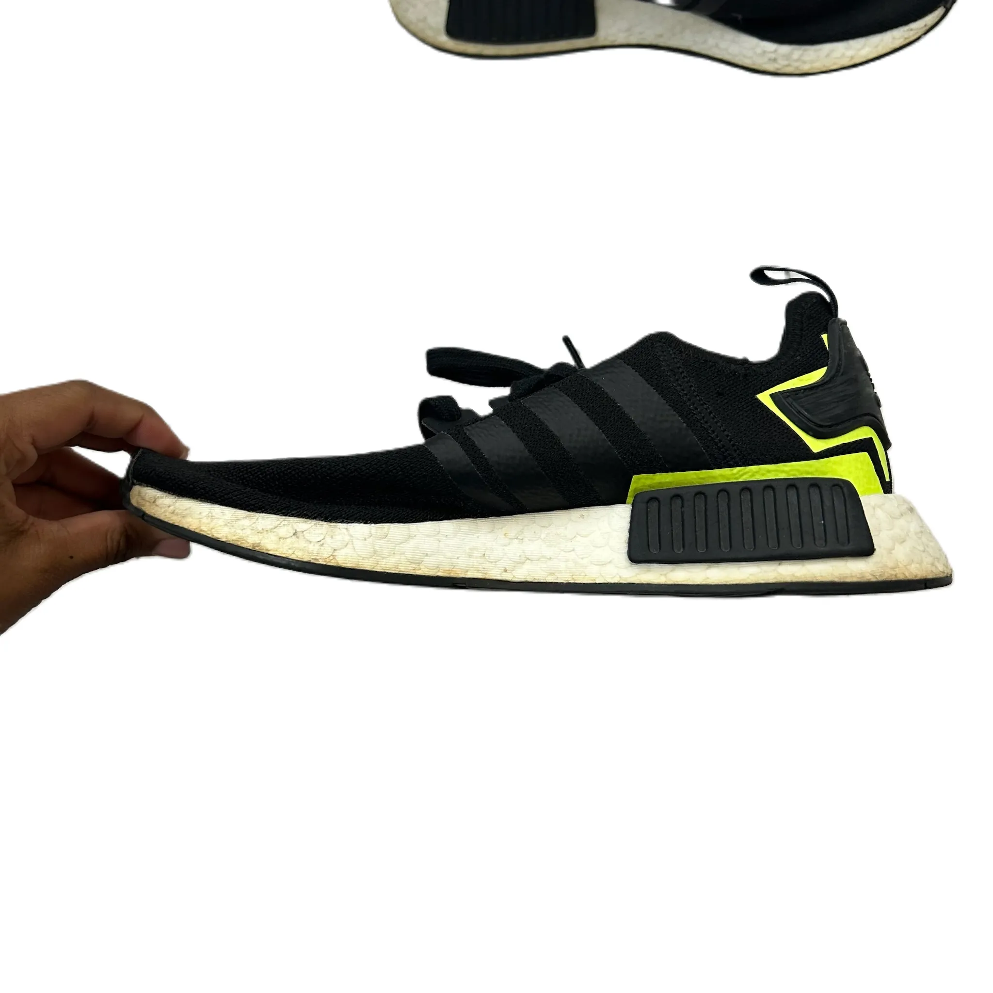 Black Shoes Athletic By Adidas, Size: 8 Adidas Energy Boost Running Shoes