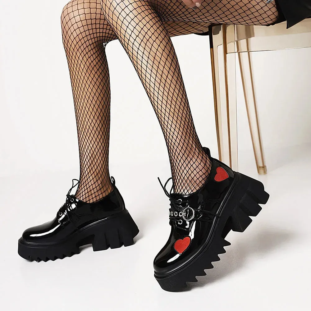 Asics Gel Ace Tour Golf Shoe Blair Love Heart Chunky Platform Shoes