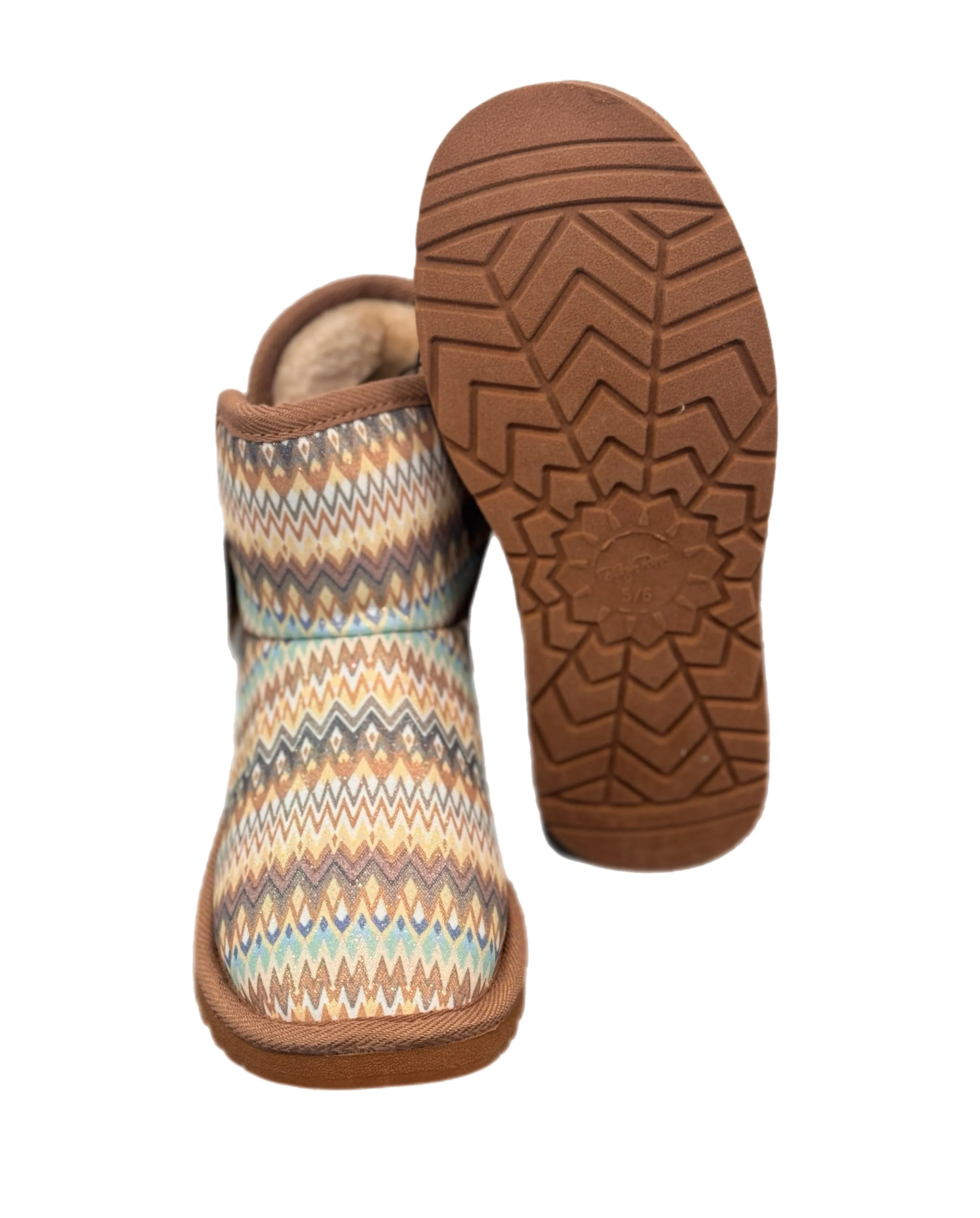 Blazin Roxx Maya Turquoise Aztec Slipper Boots Women's Peppa Rain Boots