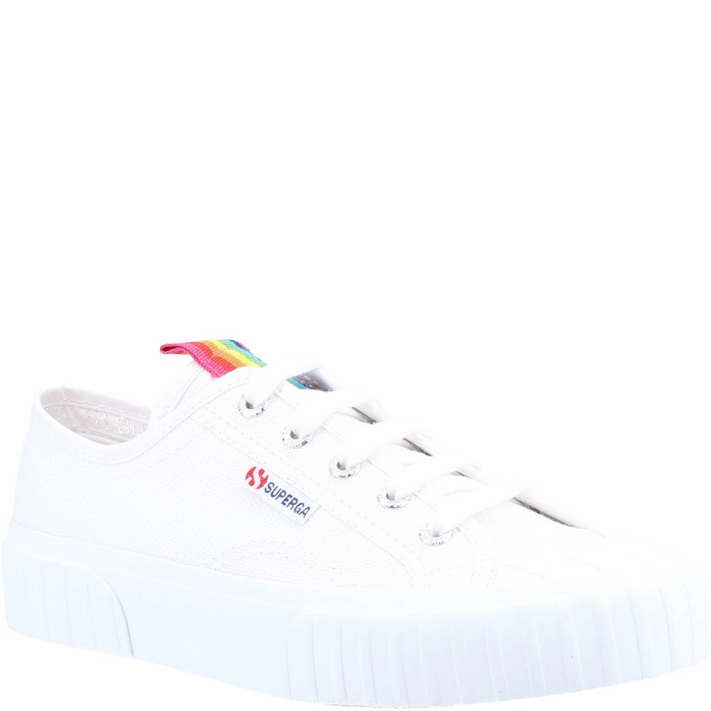 Superga 2630 Stripe Rainbow lightweight - mesh running shoes machine - washable