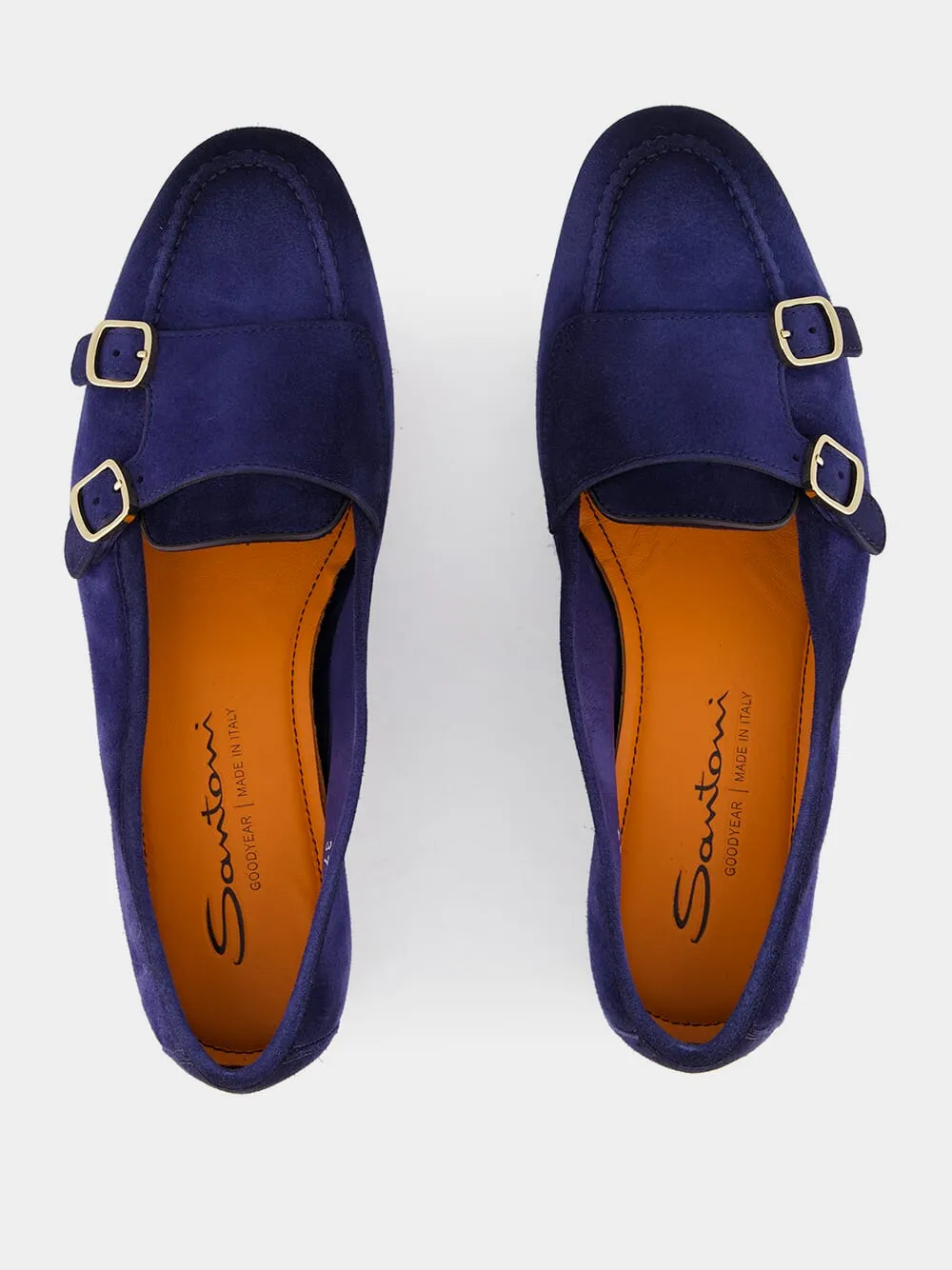 Penny Loafers And Sunday Nights Blue Suede Moccasins