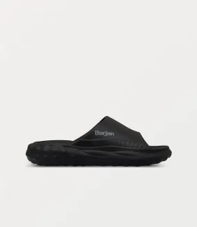 BM6809-BLACK-Men Slipper Oooh Geez Slippers