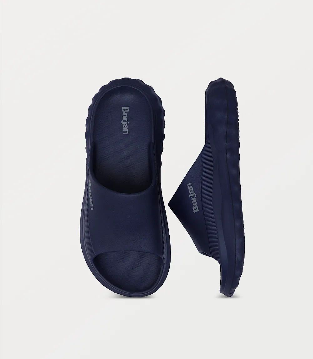 York Mets Slippers BM6809-NAVY BLUE-Men Slipper