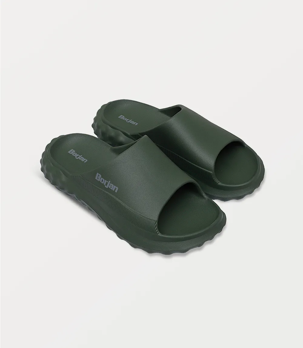 BM6809-OLIVE-Men Slipper Personalized Slippers
