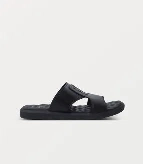 BM6859-BLACK-Men Slipper Lightweight Slippers