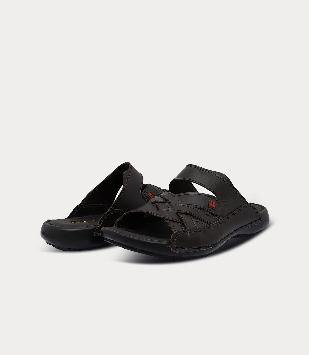 BM6867-ESPRESSO-Men Slipper Infant Slippers With Grip