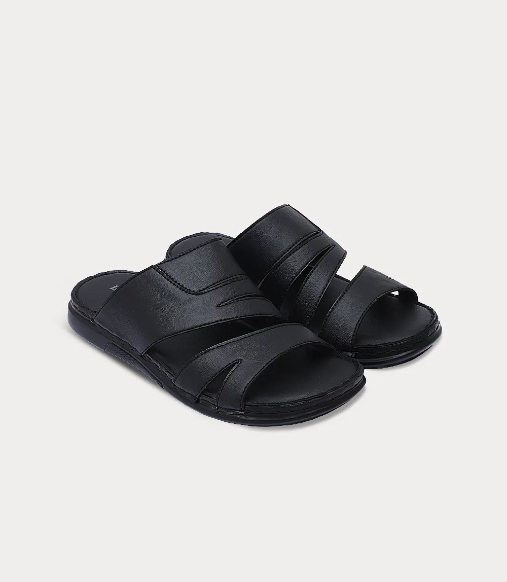 BM6875-BLACK-Men Slipper Daniel Green Slippers