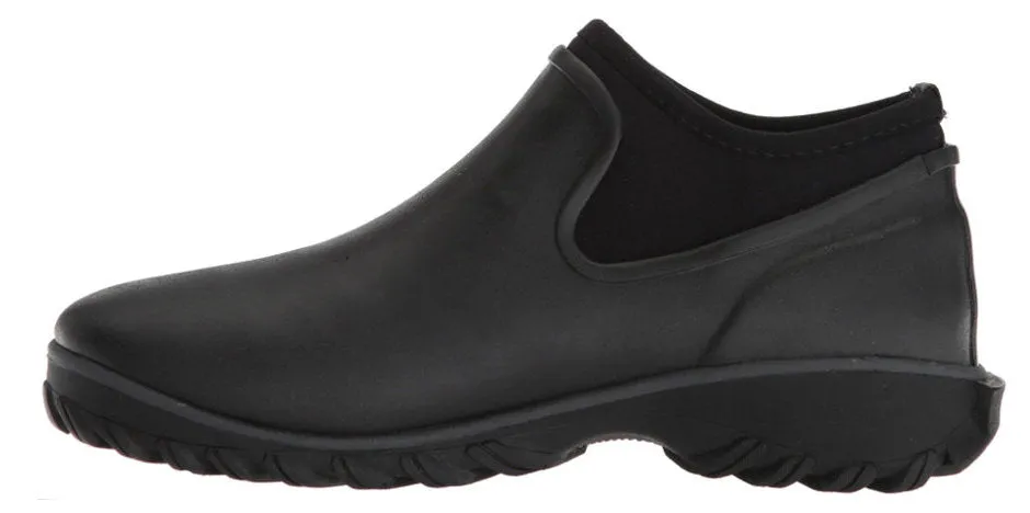 Peppa Rain Boots Bogs Women's Sauvie Chelsea Slip On Boot Black