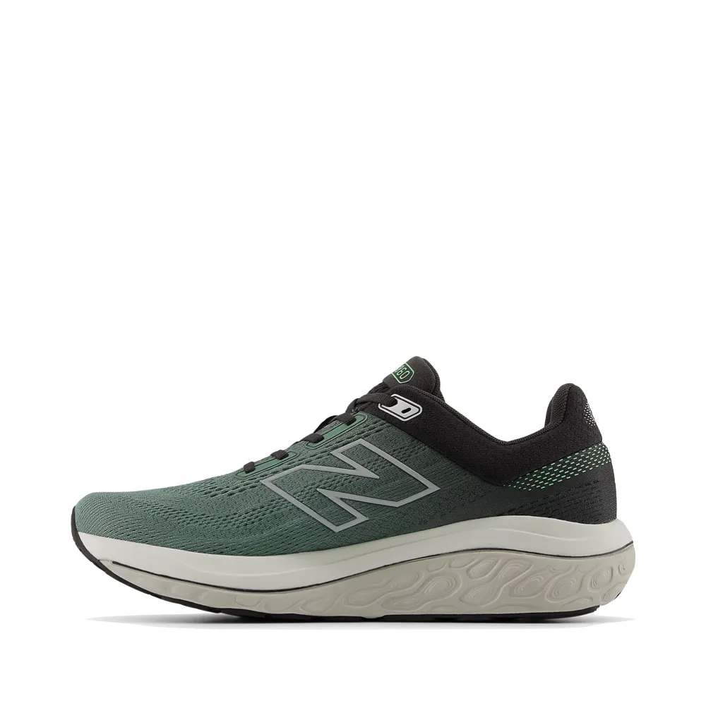New Balance Men's Fresh Foam X 860v14 Sneaker in Dark Juniper with Black Cement and Grey Matter