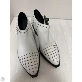 Boots Ankle Heels By Geox Shoes In White, Size: 6 Asics Tennis Shoes Canada