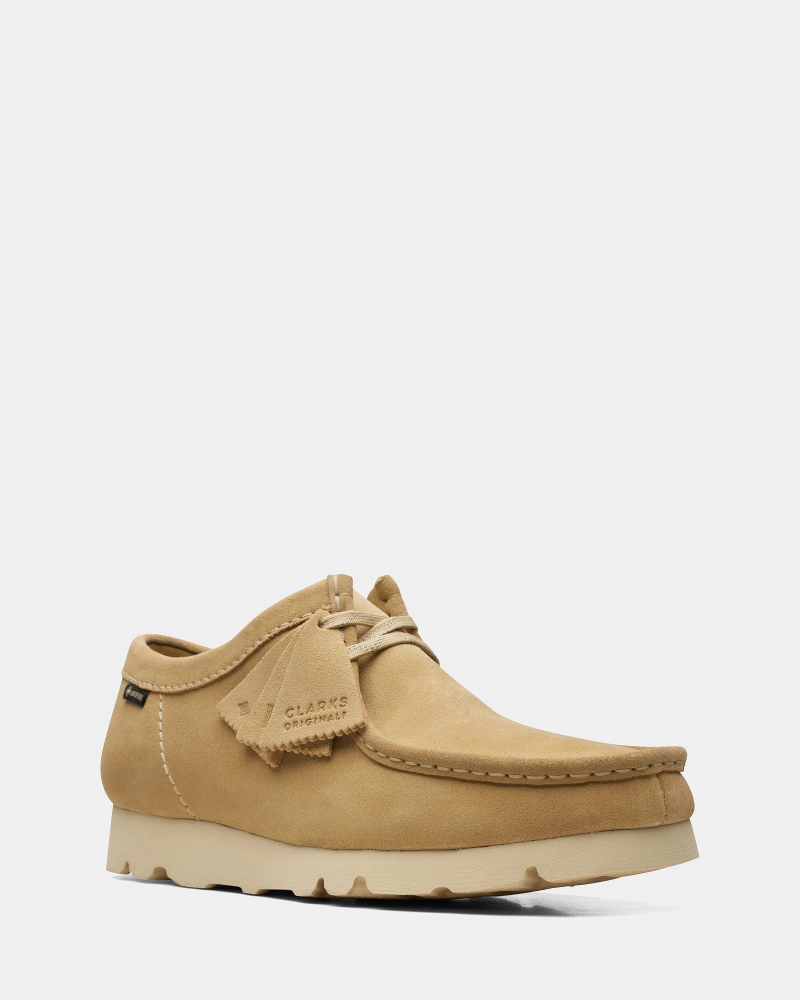 Slip   Resistant Wallabee Gore-Tex Maple Suede