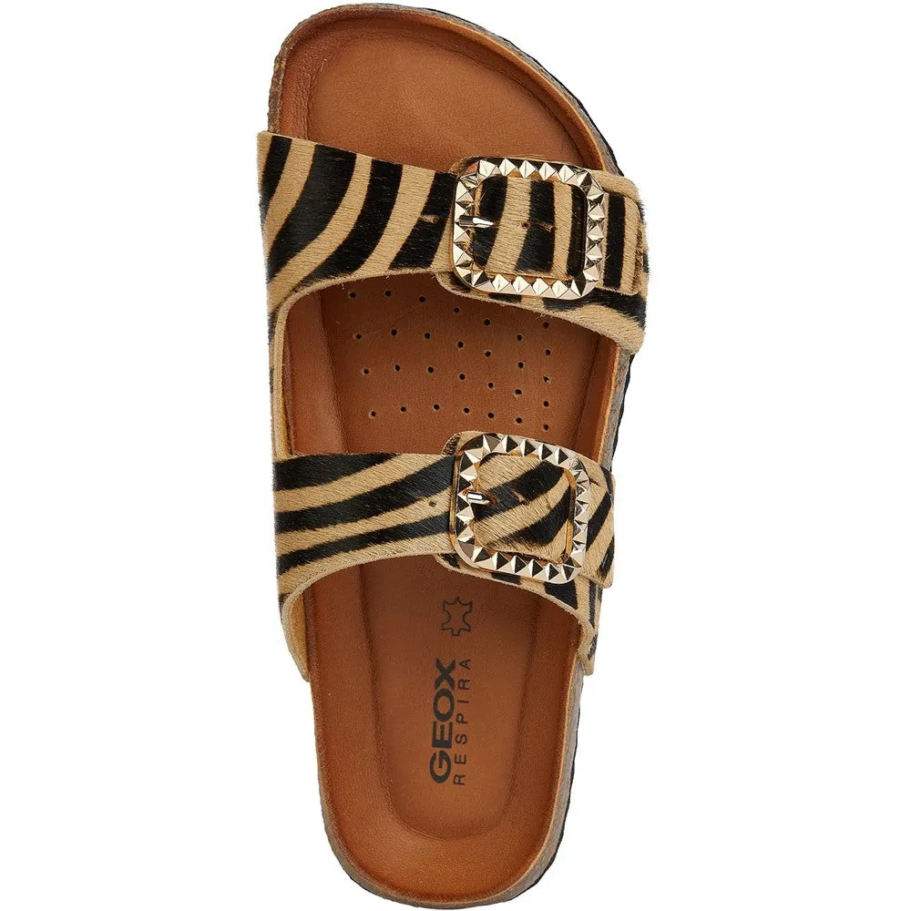 Open Feel Comfy Sandals for Travel Geox D New Brionia B C Sandals