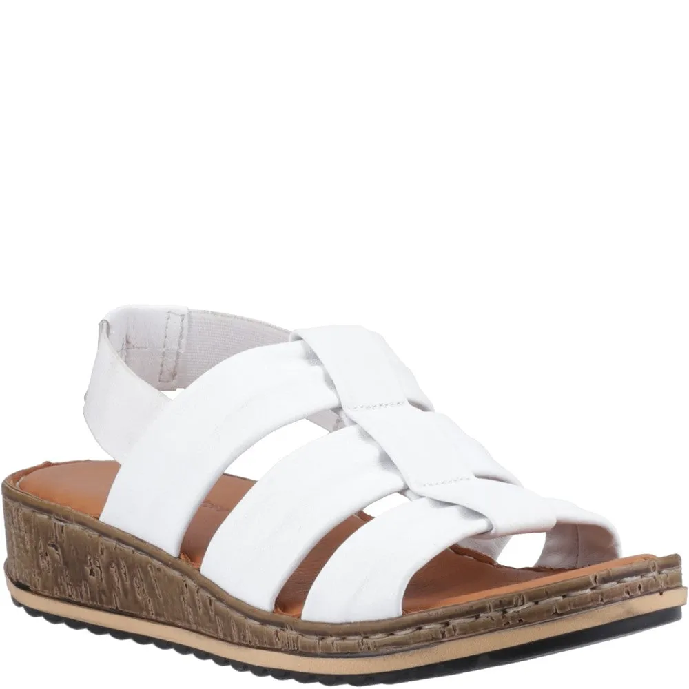 Comfortable Sole Hush Puppies Eden Wide Fit Sandal