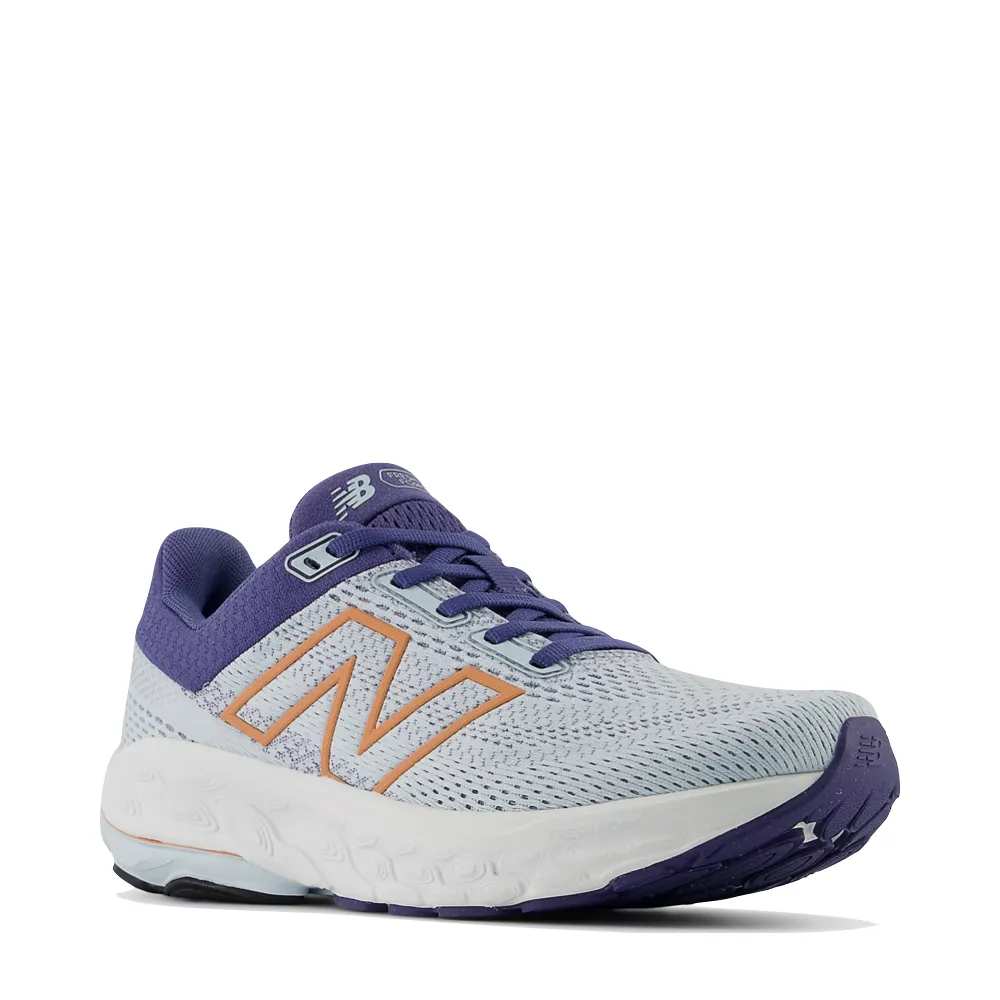 Mens Red New Balance New Balance Women's Fresh Foam X 860v14 Sneaker in Frosted Glass with Dream State and Peach Nectar