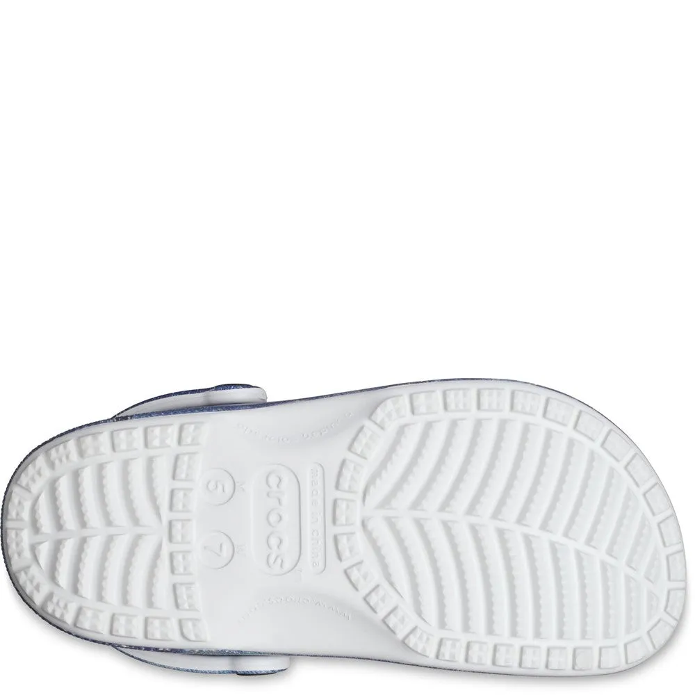 Simple Entry Total Ease Crocs Unisex Classic Denim Clog