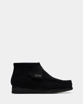 Snake print Tough Wallabee Boot (M) Black Suede
