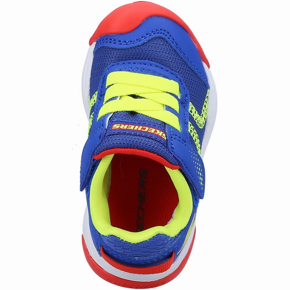 Skechers Mighty Toes Lil Tread Trainers Local Go Suede Warm