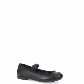 Geox Plie' Senior School Shoes Comfortable Cushion Wedge Heel