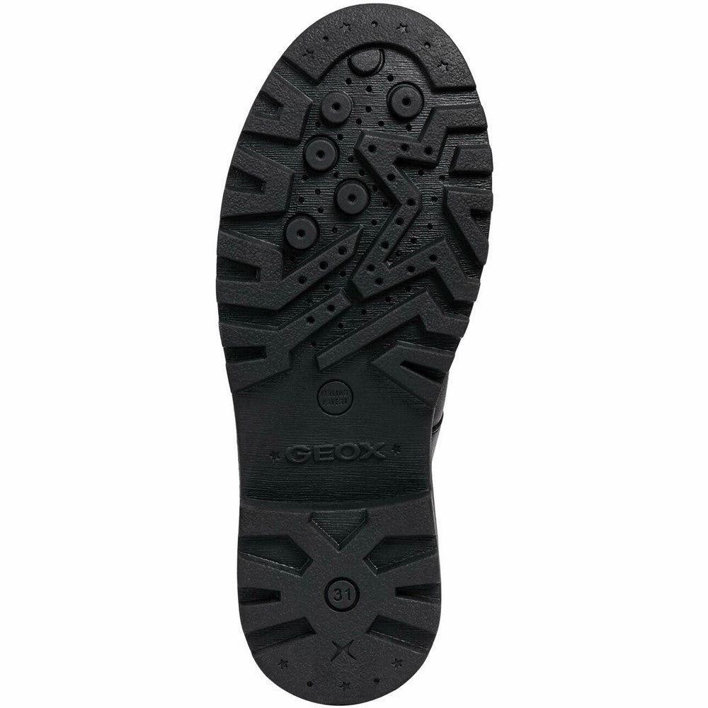 Comfort foam Geox J Casey G. E Buckle Junior School Shoes