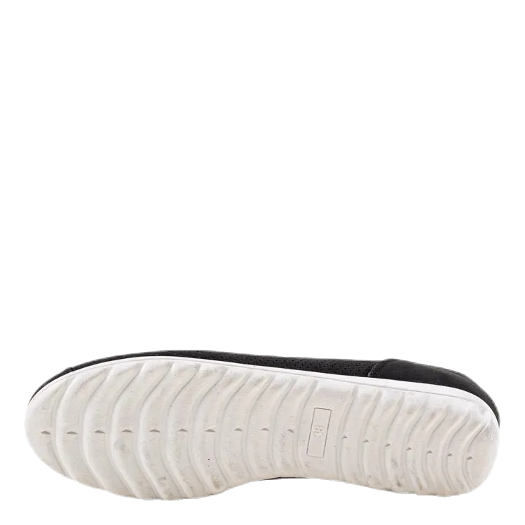 Extra Wide Slippers Swollen Feet Tabitha Shoe Black