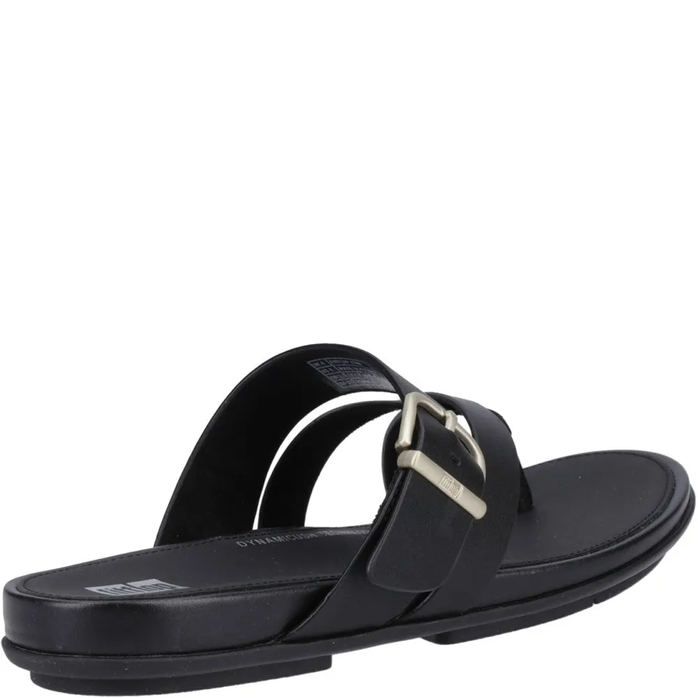 Fitflop Gracie Buckle Toe Post Sandals Bare Support therapeutic