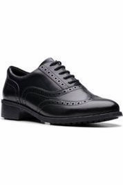 Event Mode Comfort Padding Clark Havisham Oak black leather wide fit