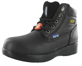 Moisture Wicking Work Boots Cactus Women Black Steel Toe Work Boots Oil Resistant LS60S