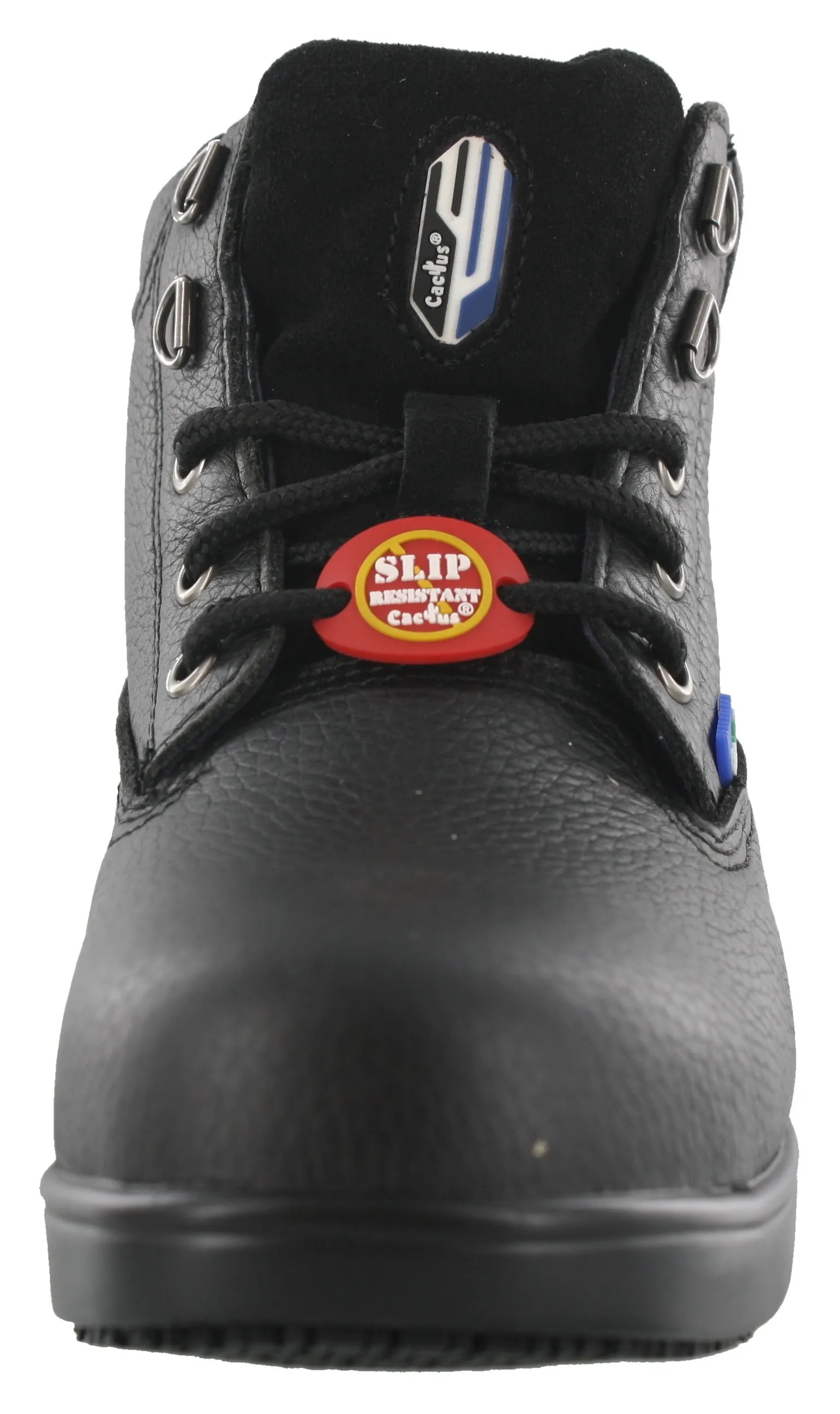 Work Boots Phoenix Cactus Women Black Steel Toe Work Boots Oil Resistant LS60S