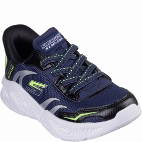 Skechers Meteor-Lights Brisk-Beams Trainers Comfortable to wear Lake Step