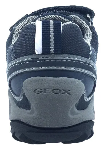 GEOX Boy's Savage Hook and Loop Sneaker (Navy/Grey) Asics Shoes Ranked