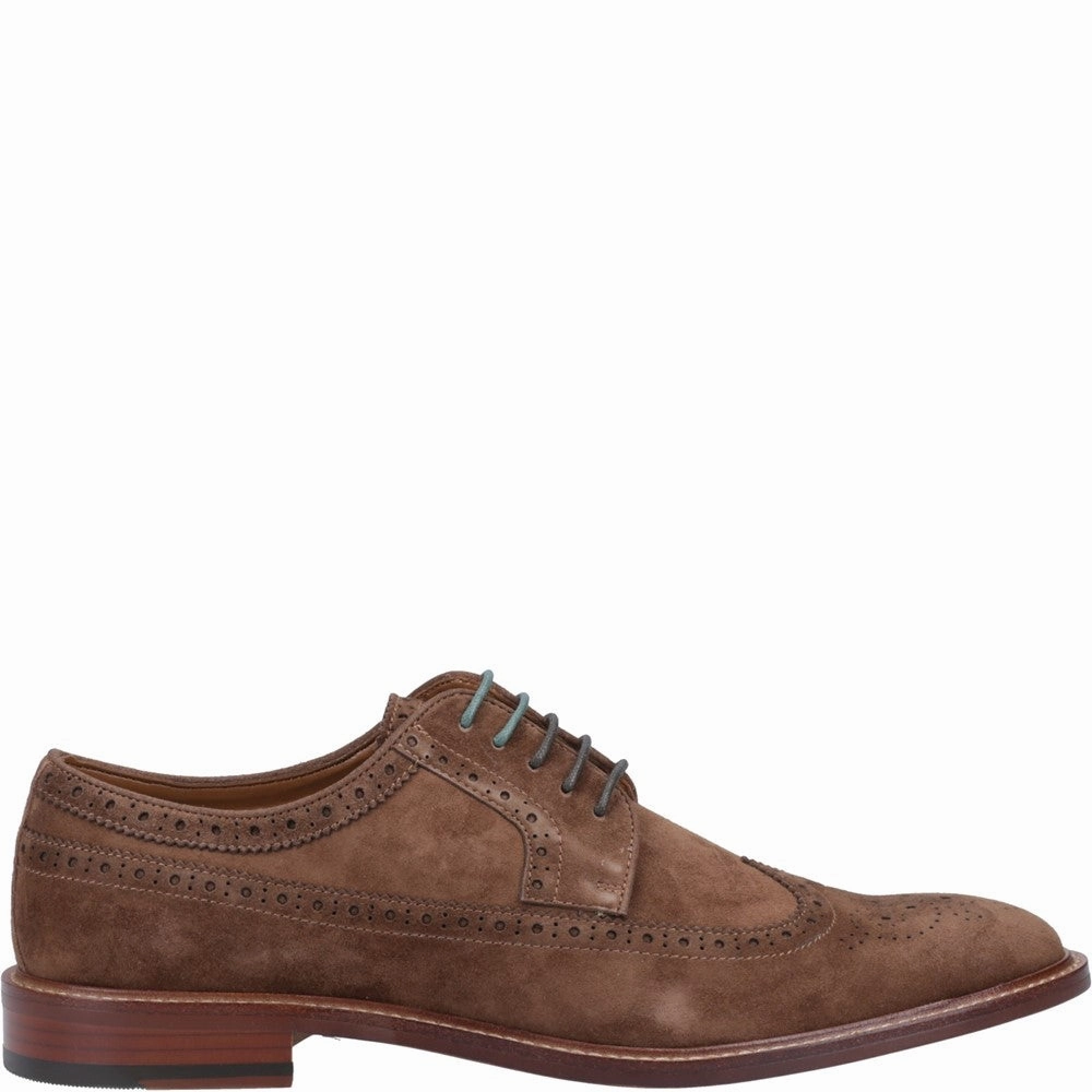 Dune Superior Leather Wingtip Brogue Shoes Weather Safe