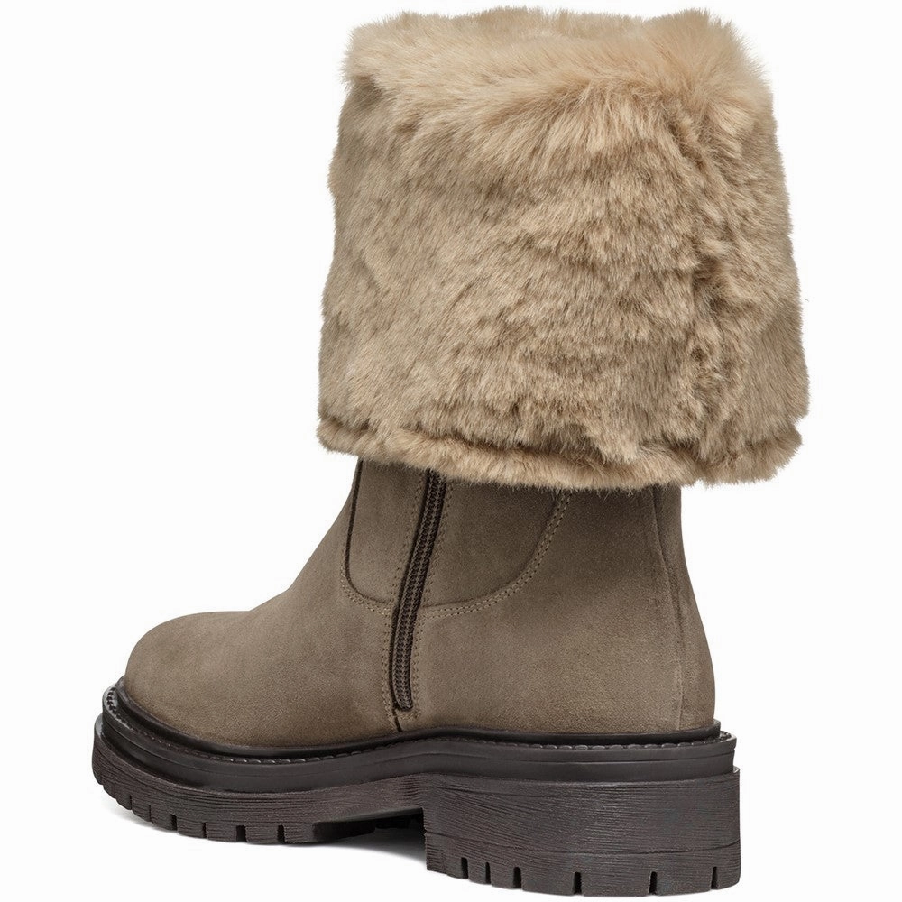 Geox D Iridema M Boots Range Jog Light material