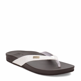Women's Reef, Cushion Bounce Court Thong Sandal Sunshine Step