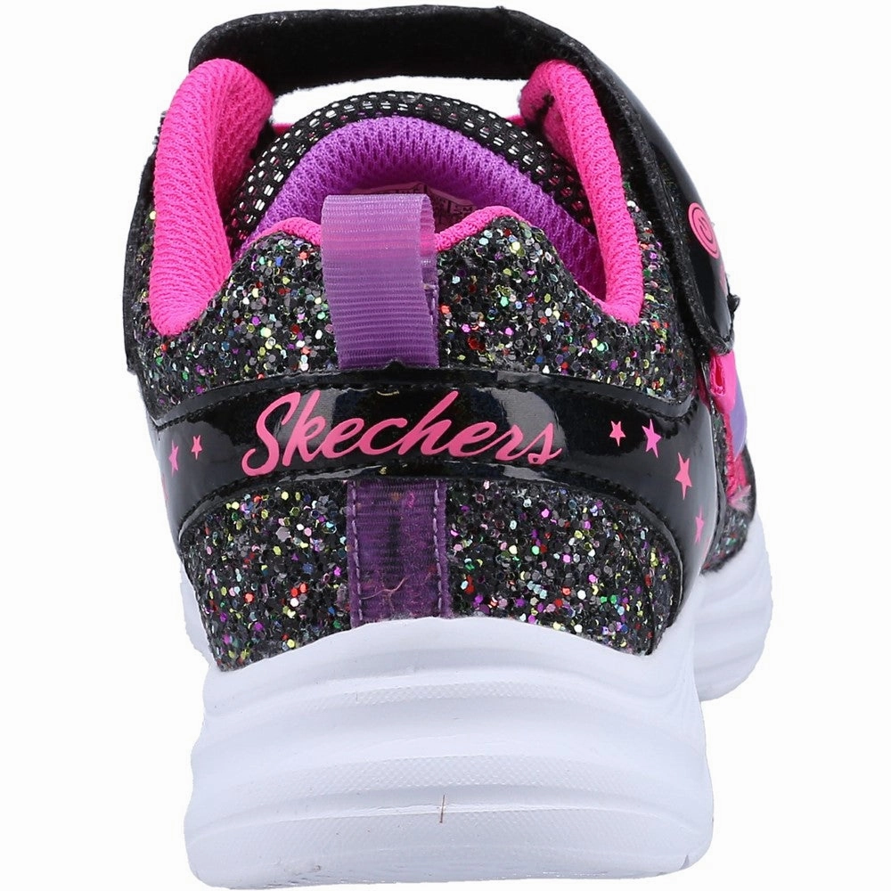 Skechers S Lights: Glimmer Kicks Starlet Shine shoe Detachable Insole Farm Hike
