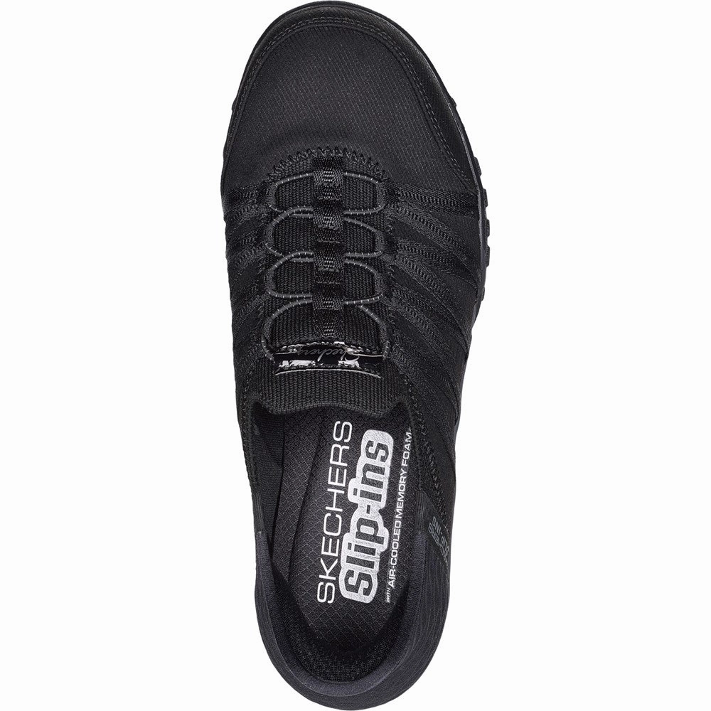 comfort - driven shoe aim Skechers Breathe-Easy Roll-With-Me Wide Fit Shoes