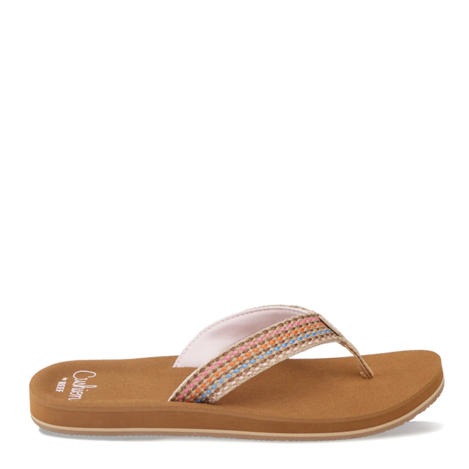 Women's Reef, Baja Elana Sandal Classic Flip-flops Wraparound Strap