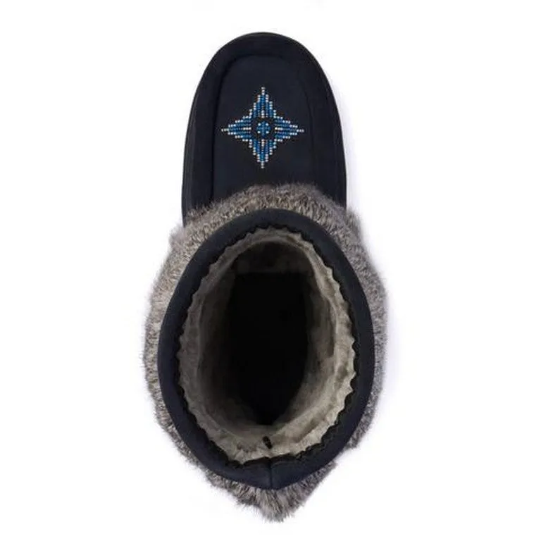 Parent Manitobah Mucklucks Snowy Owl Half - WATERPROOF - Navy Suede