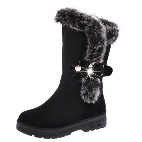 Casual Warm Winter Snow Boots Women Standard Mte Snow Boot