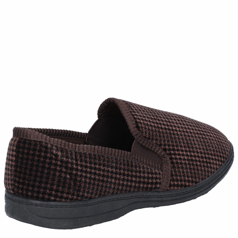 Mirak Highbury Twin Gusset Slipper Fashion Staple Shoes Pose Shot