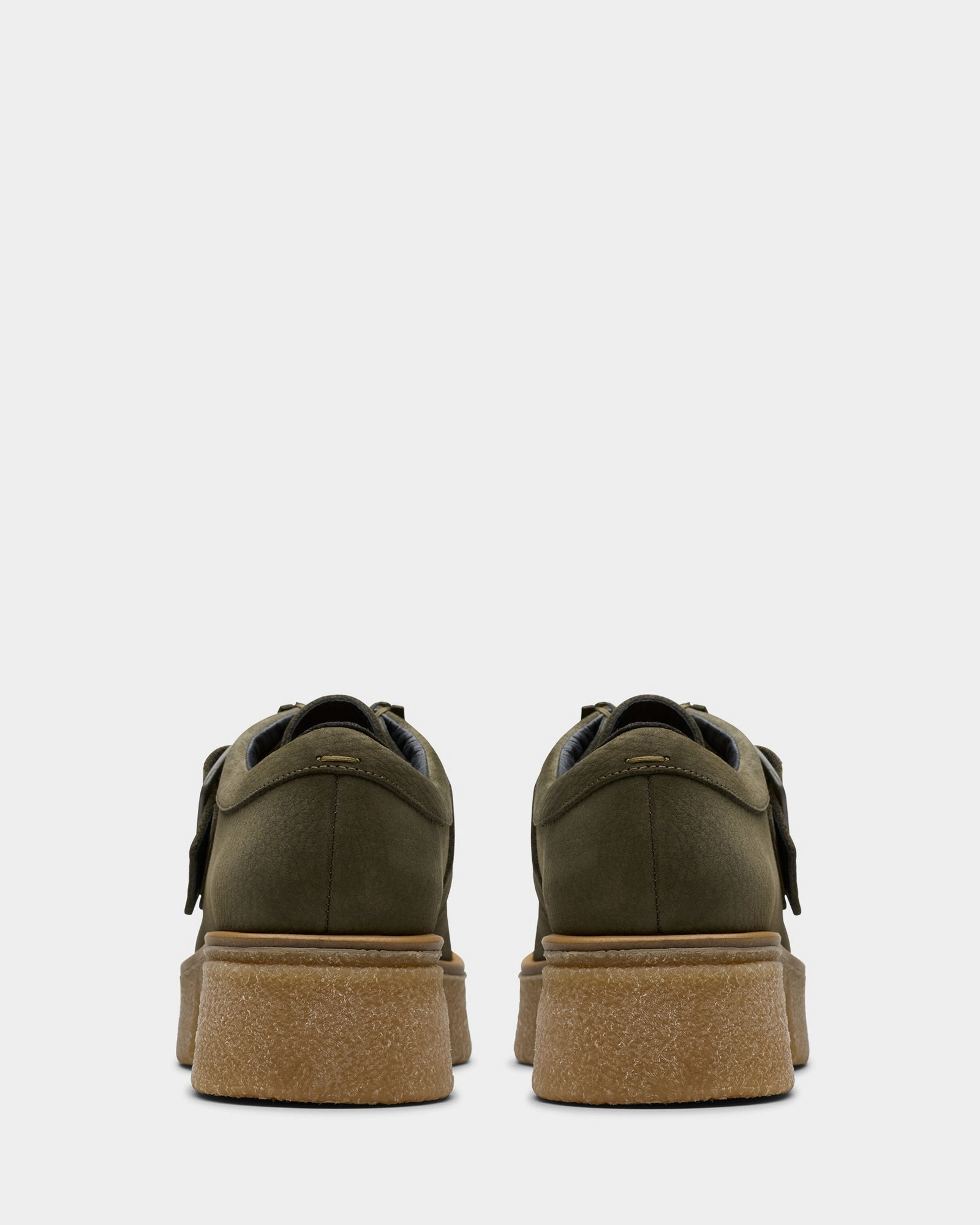 Linoso Monk Dark Green Nubuck Bush Path