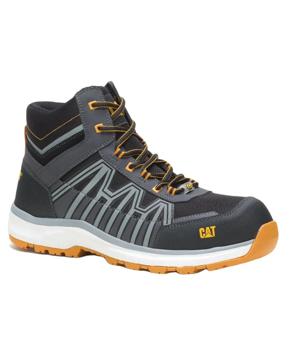 Work Boots Inside Of Heel Counter Thinning Caterpillar Mens Charge Hiker S3 Safety Boots
