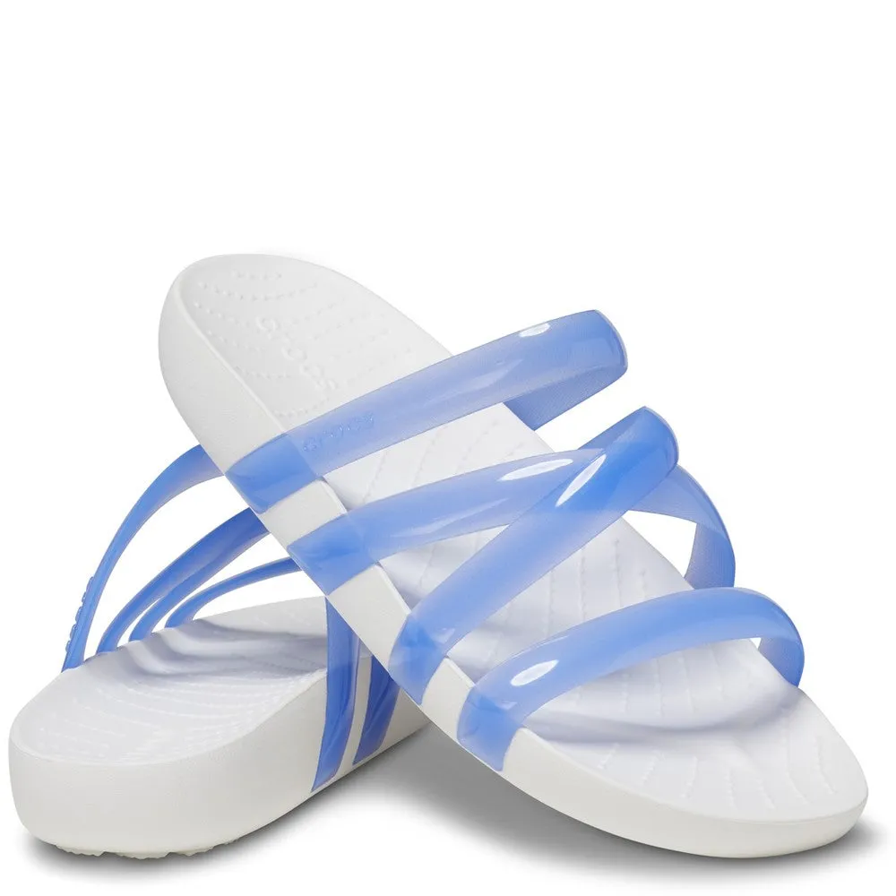 Crocs Splash Strappy Sandal Espadrille Style Easy on off