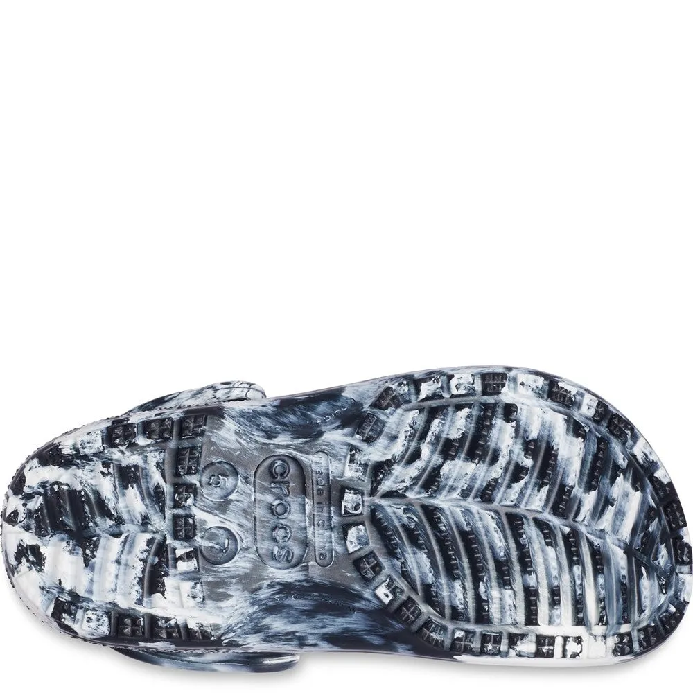 Metal Shine Comfort and style Crocs Unisex Marble Sandal