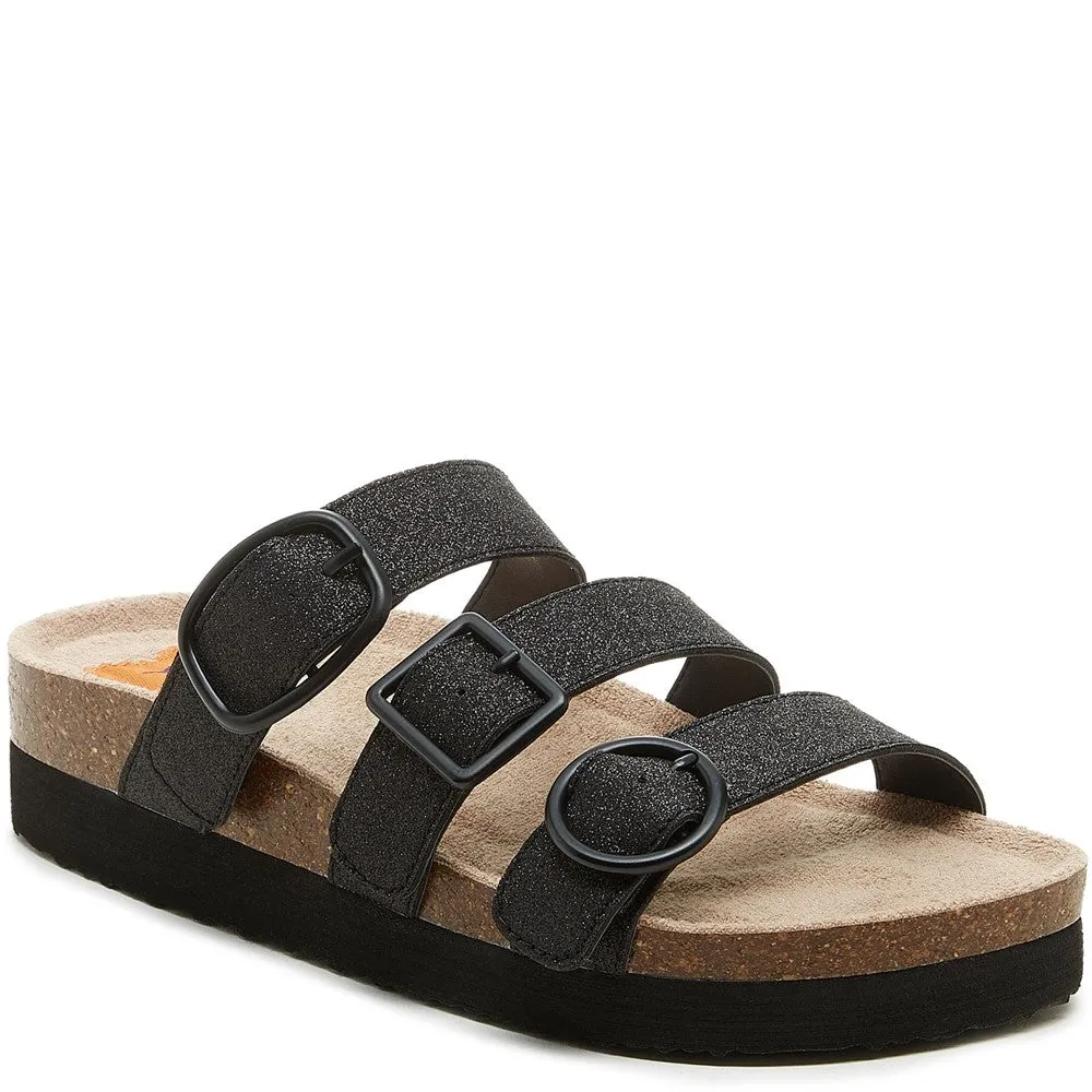 Rocket Dog Astor Glenn Glitter Sandal synthetic material